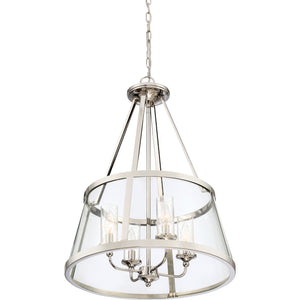 Barlow Semi Flush Mount Polished Nickel