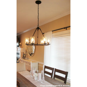 Buchanan Chandelier Western Bronze