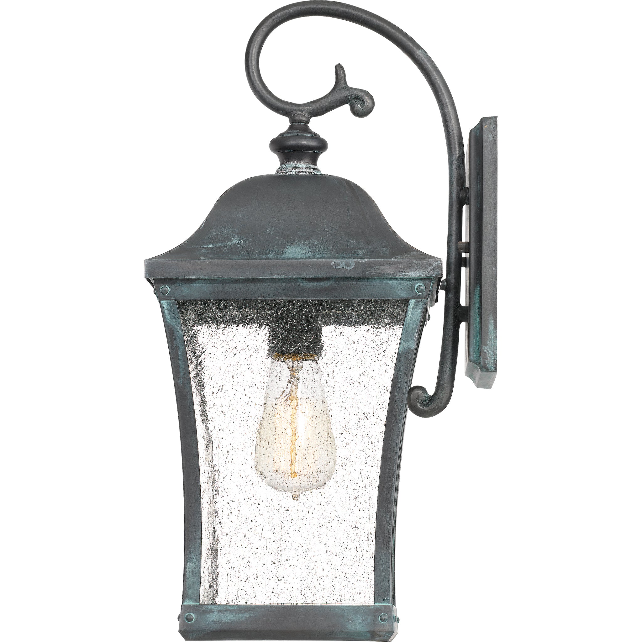 Bardstown Outdoor Wall Light Aged Verde