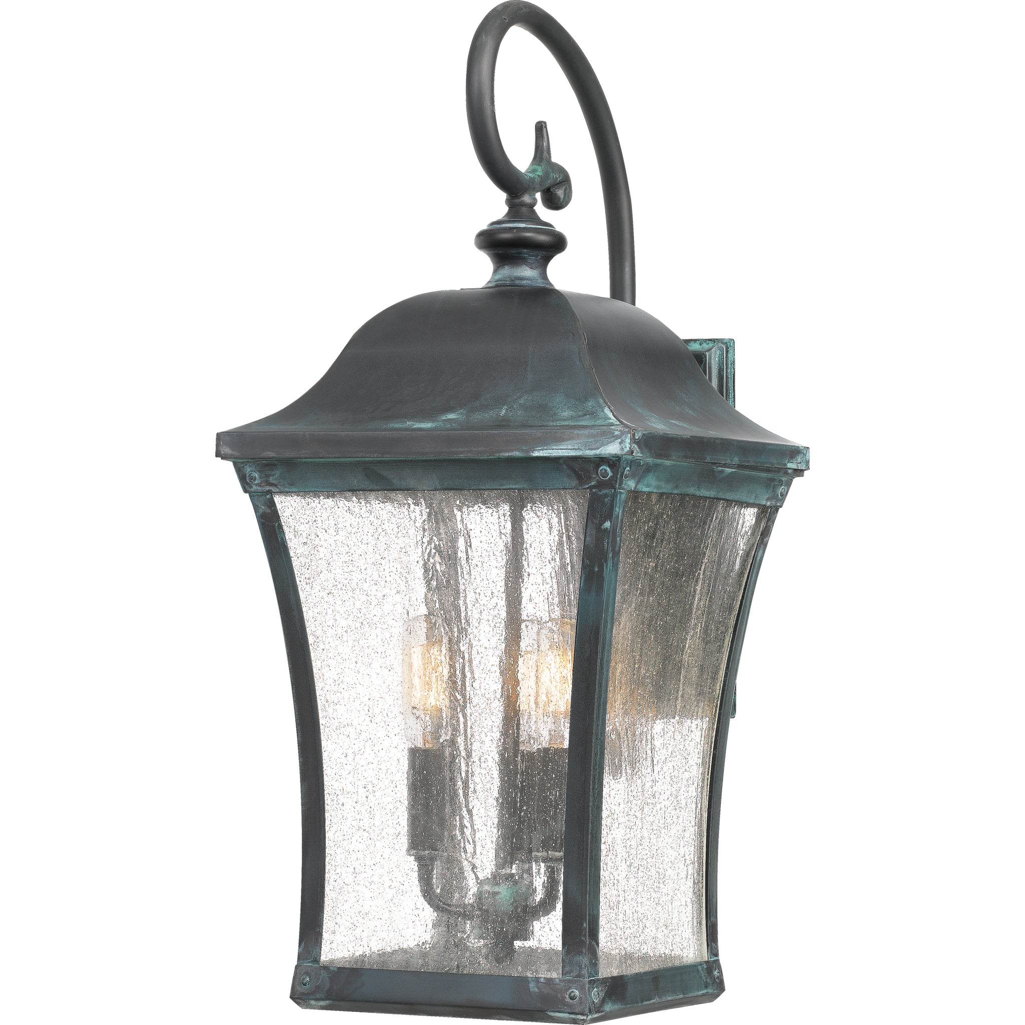 Bardstown Outdoor Wall Light Aged Verde