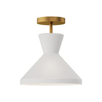 Betty 10" Semi Flush Mount