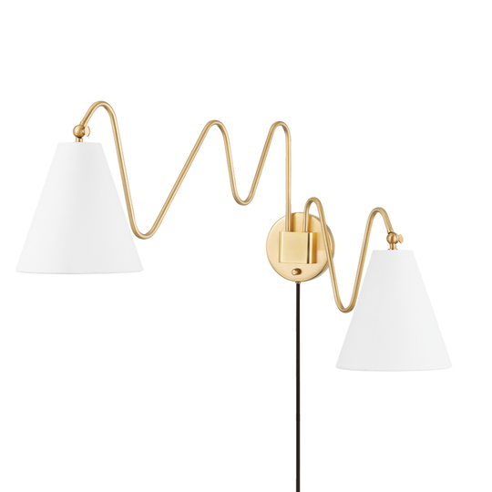 Onda 2-Light Portable Sconce