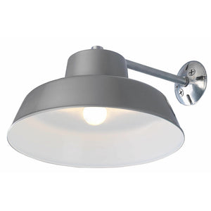All Weather Light Outdoor Wall Light Grey