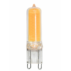 3W Dimmable LED G9 3000K 120V Bulb Clear