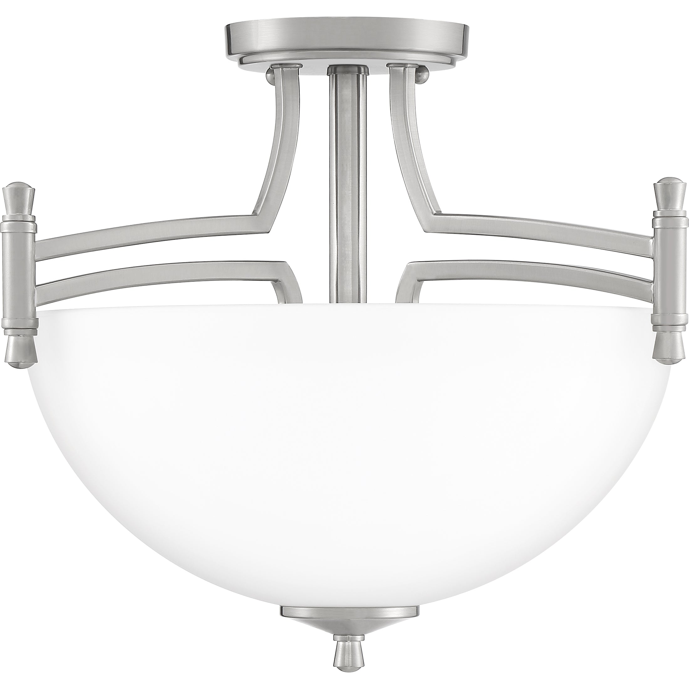 Billingsley Semi Flush Mount Brushed Nickel