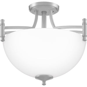 Billingsley Semi Flush Mount Brushed Nickel