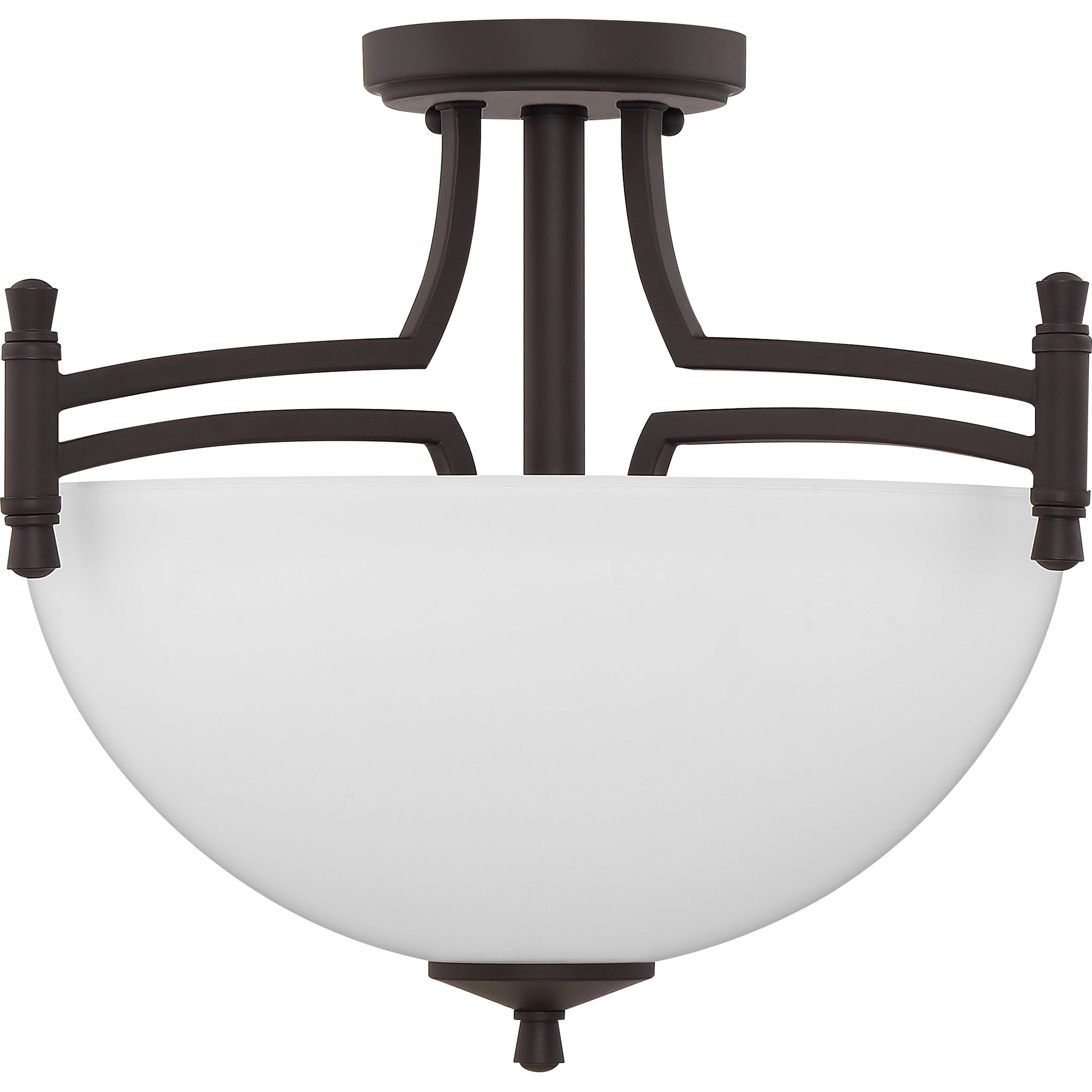 Billingsley Semi Flush Mount Old Bronze