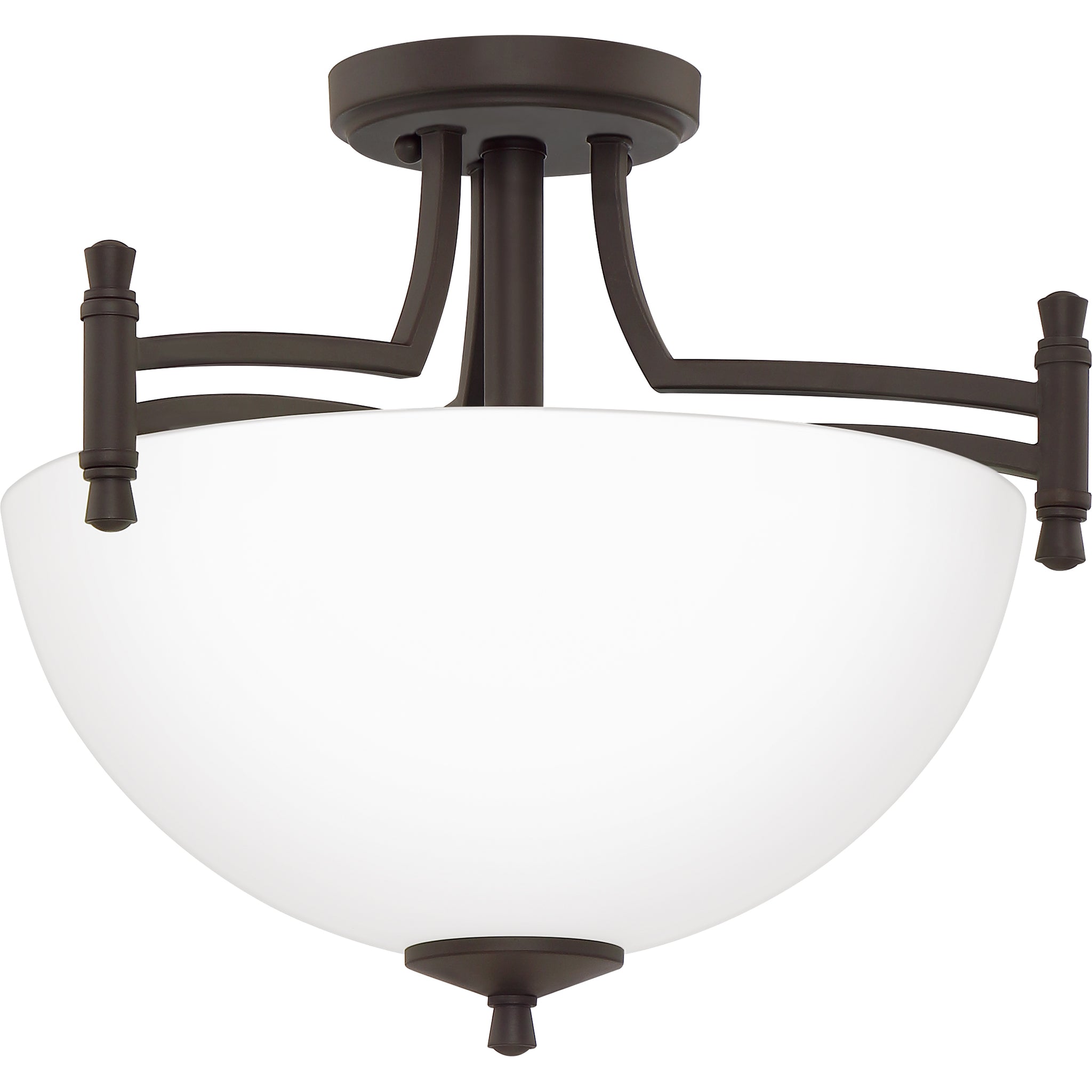 Billingsley Semi Flush Mount Old Bronze