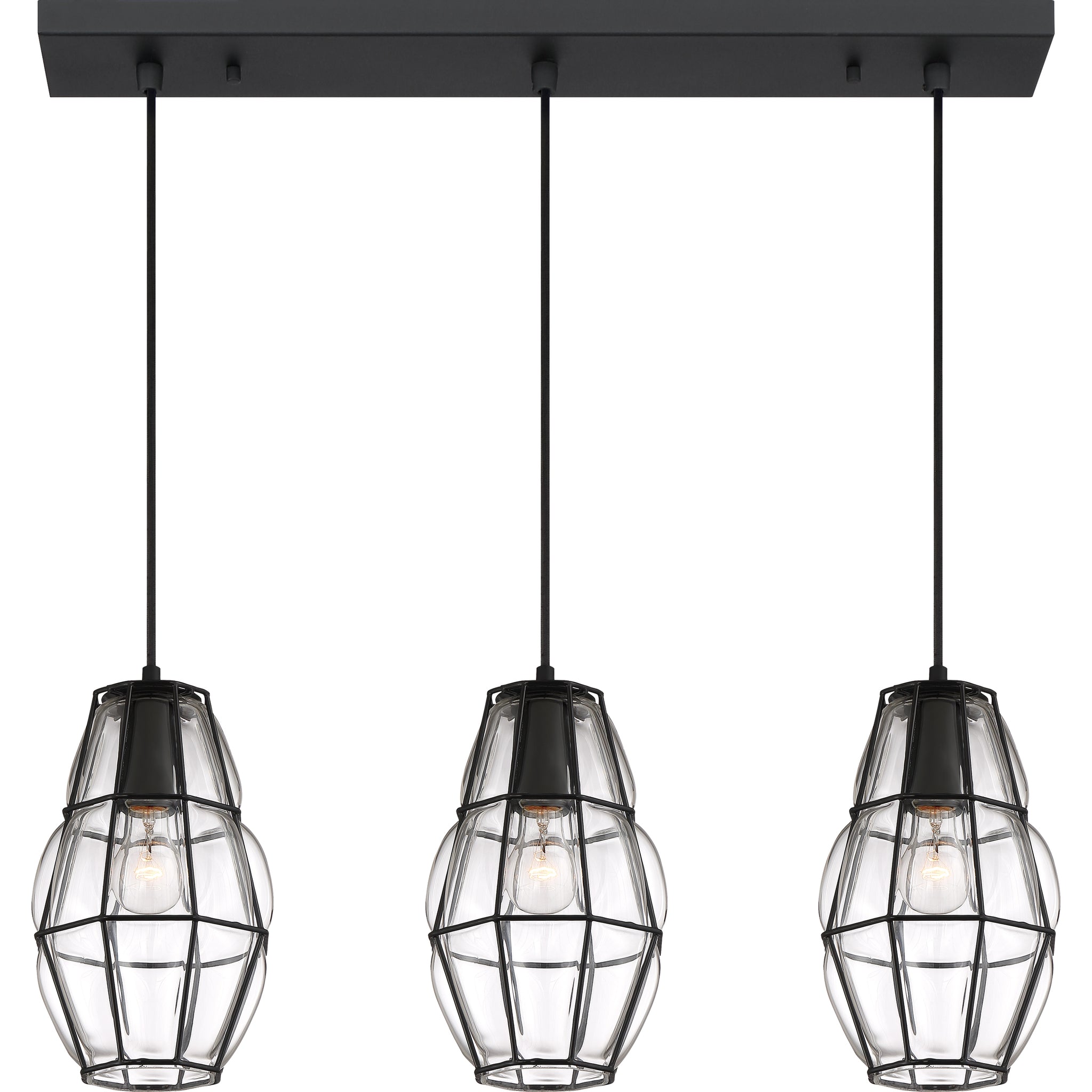 Blythe Linear Suspension Earth Black