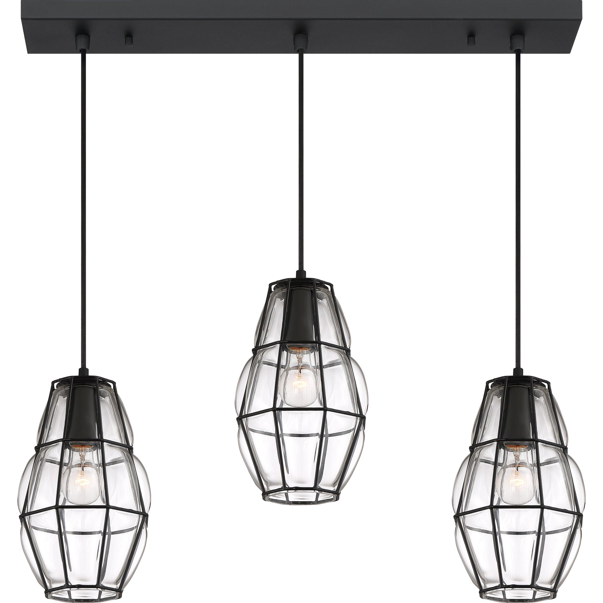 Blythe Linear Suspension Earth Black