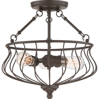 Baroness Semi Flush Mount
