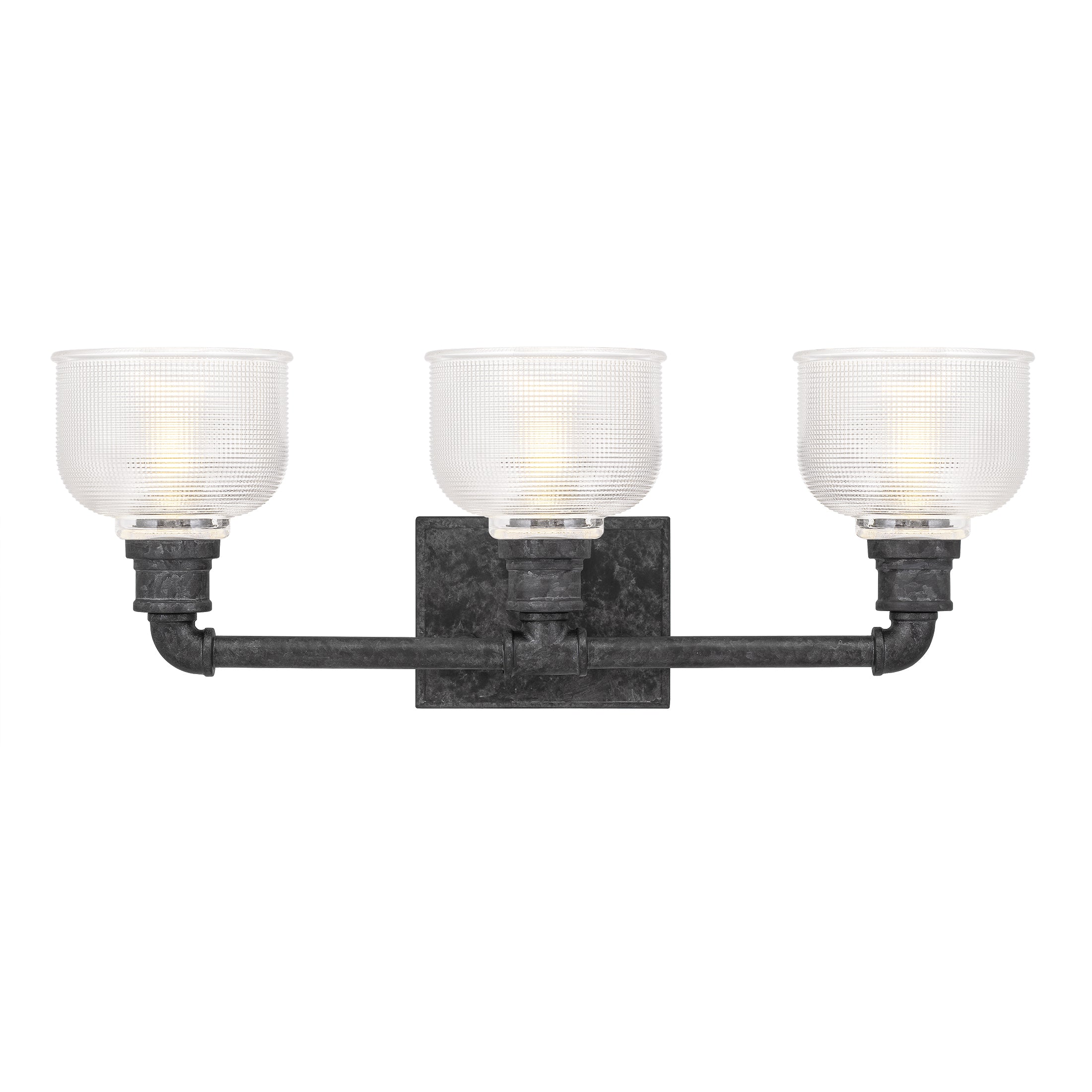 Boomer Vanity Light Old Black Finish