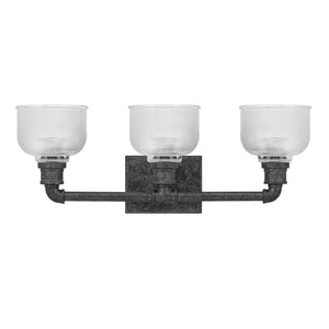 Boomer Vanity Light Old Black Finish