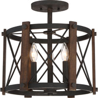 Baron Semi Flush Mount