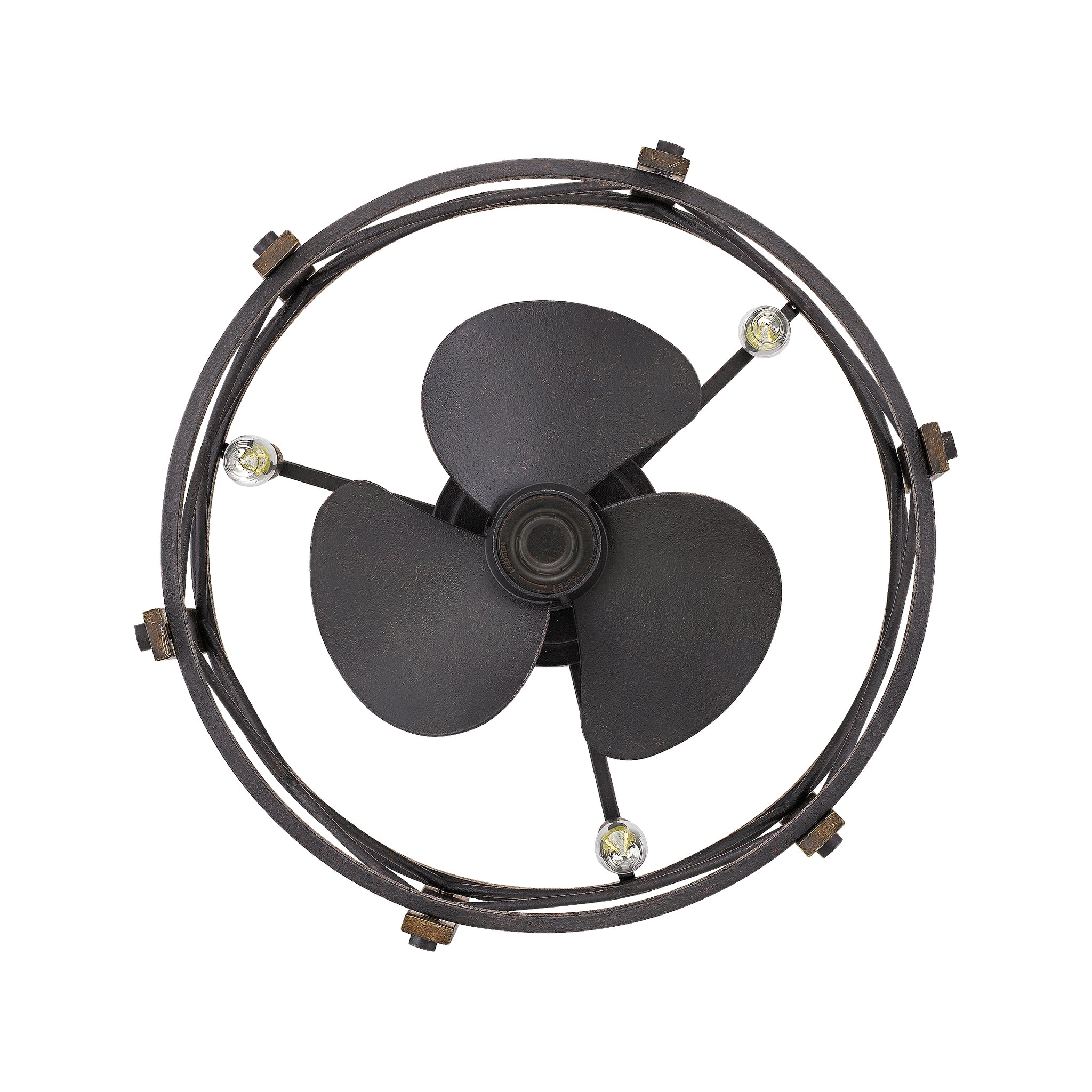 Baron Ceiling Fan Marcado Black