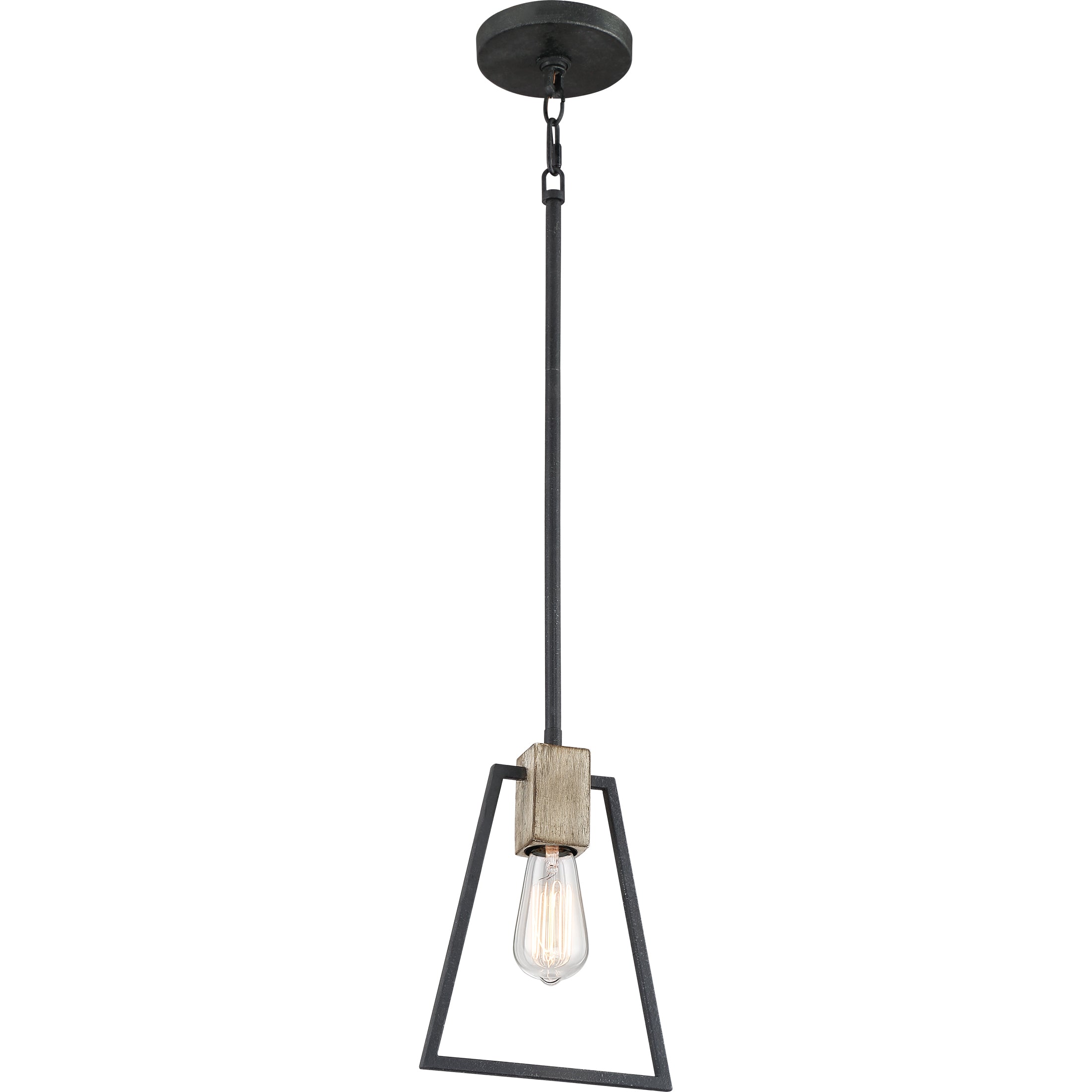 Brockton Mini Pendant Grey Ash