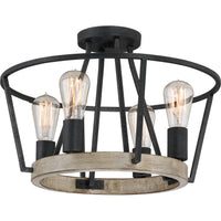 Brockton Semi Flush Mount