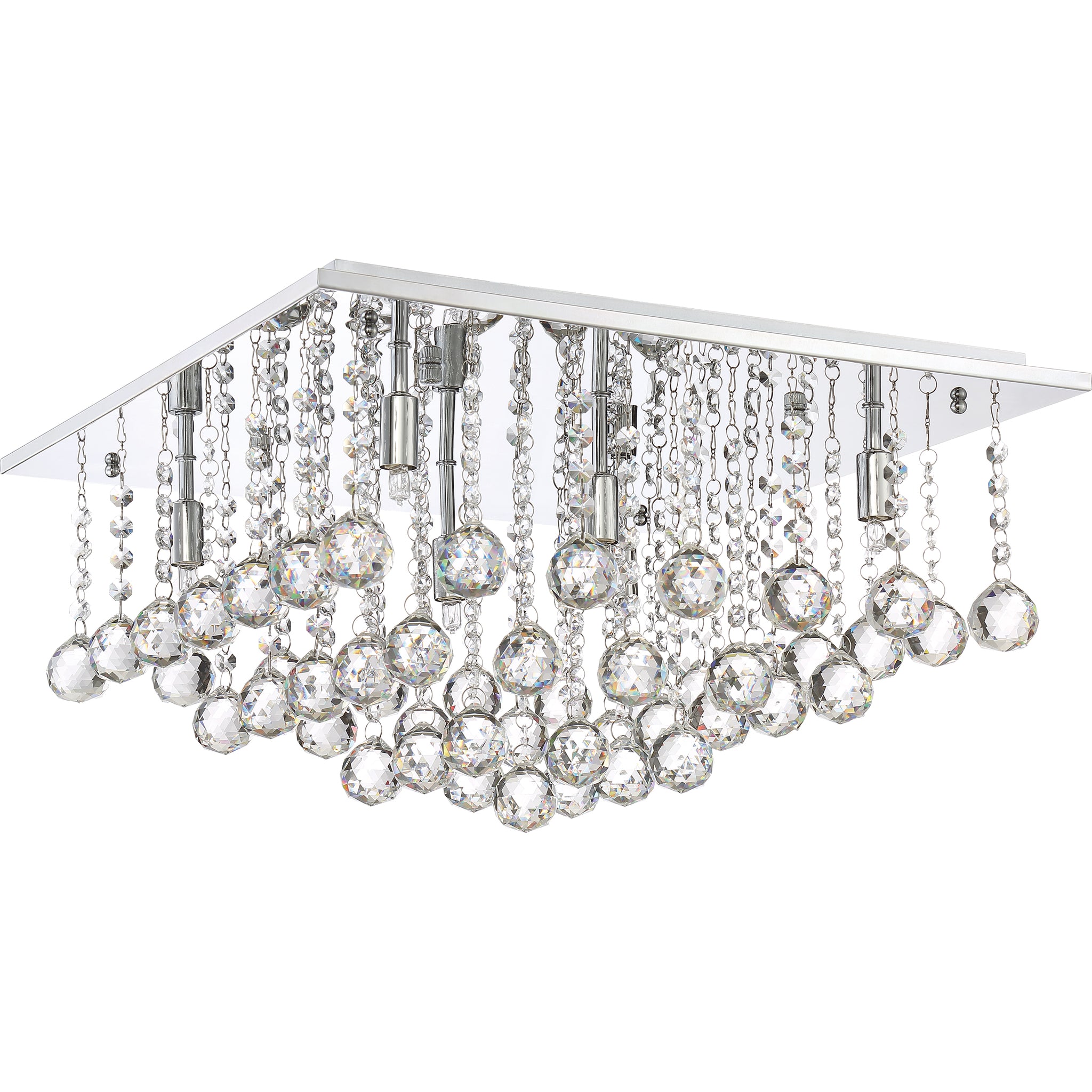 Bordeaux Flush Mount Polished Chrome