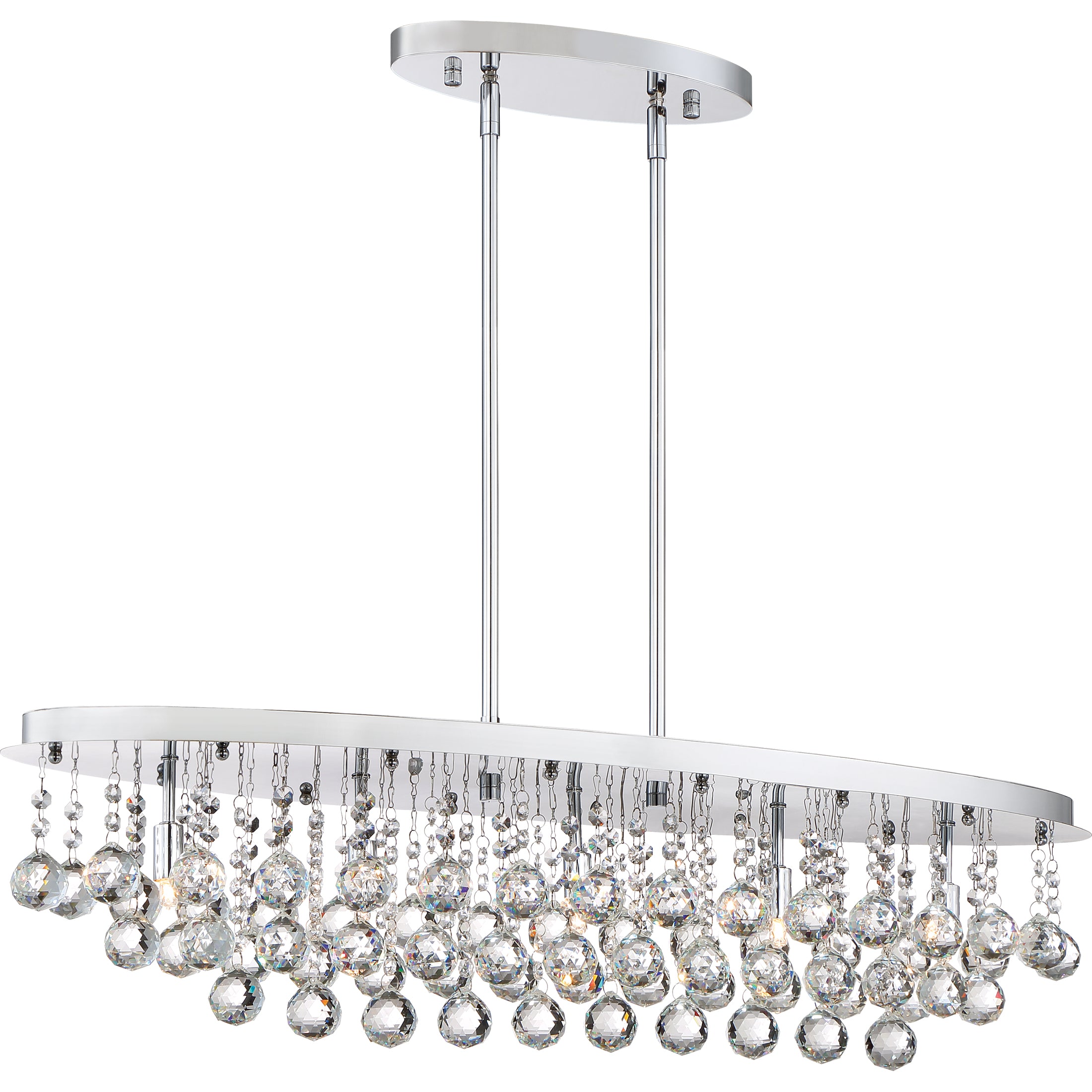 Bordeaux Linear Suspension Polished Chrome