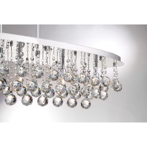 Bordeaux Linear Suspension Polished Chrome