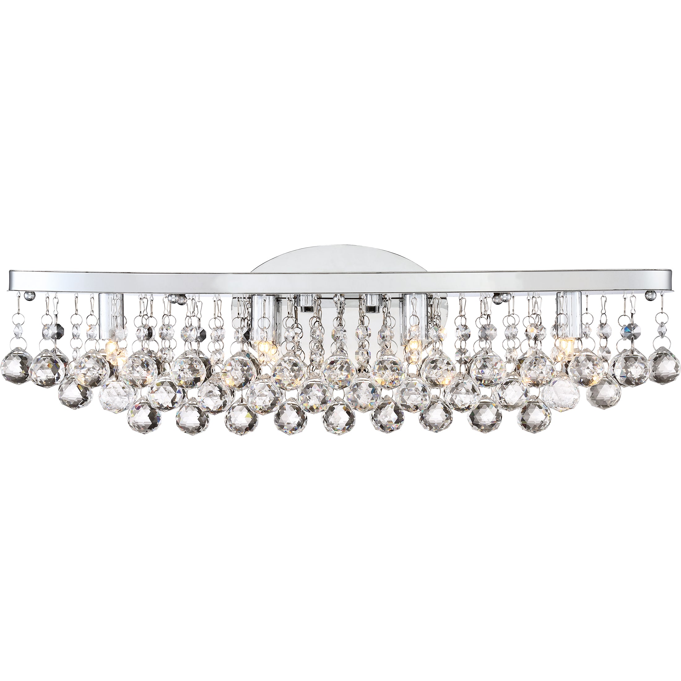 Bordeaux Vanity Light Polished Chrome