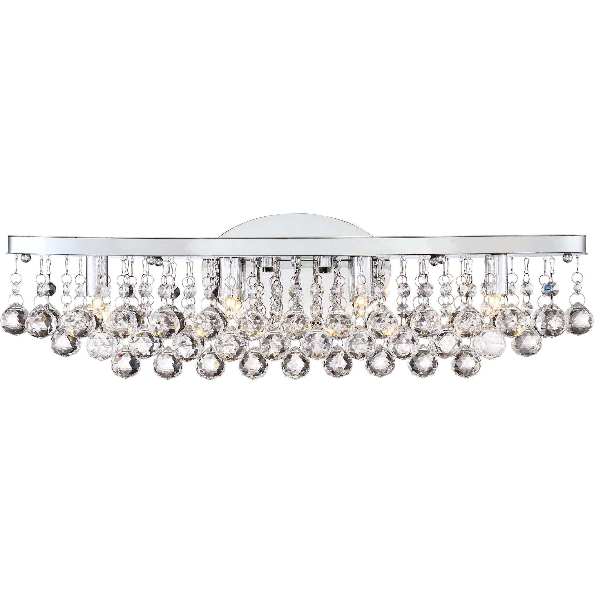 Bordeaux Vanity Light Polished Chrome