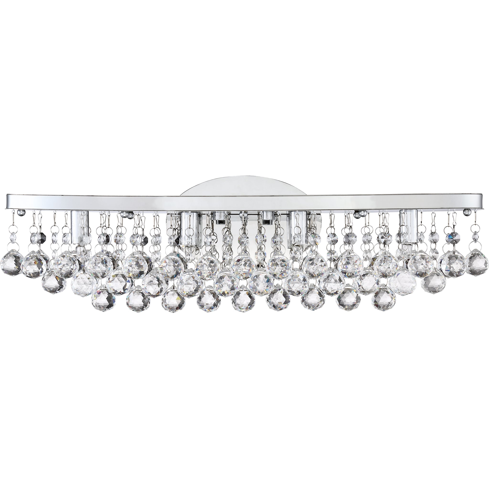 Bordeaux Vanity Light Polished Chrome