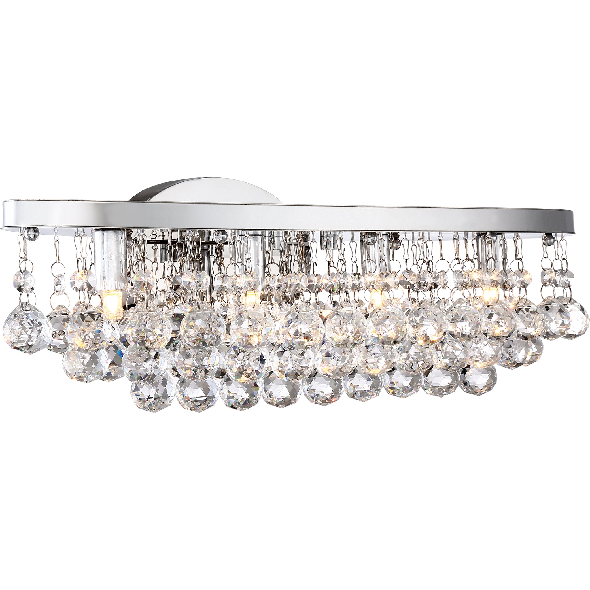 Bordeaux Vanity Light Polished Chrome