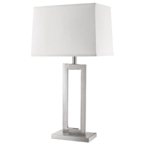 Riley Table Lamp Brushed Nickel