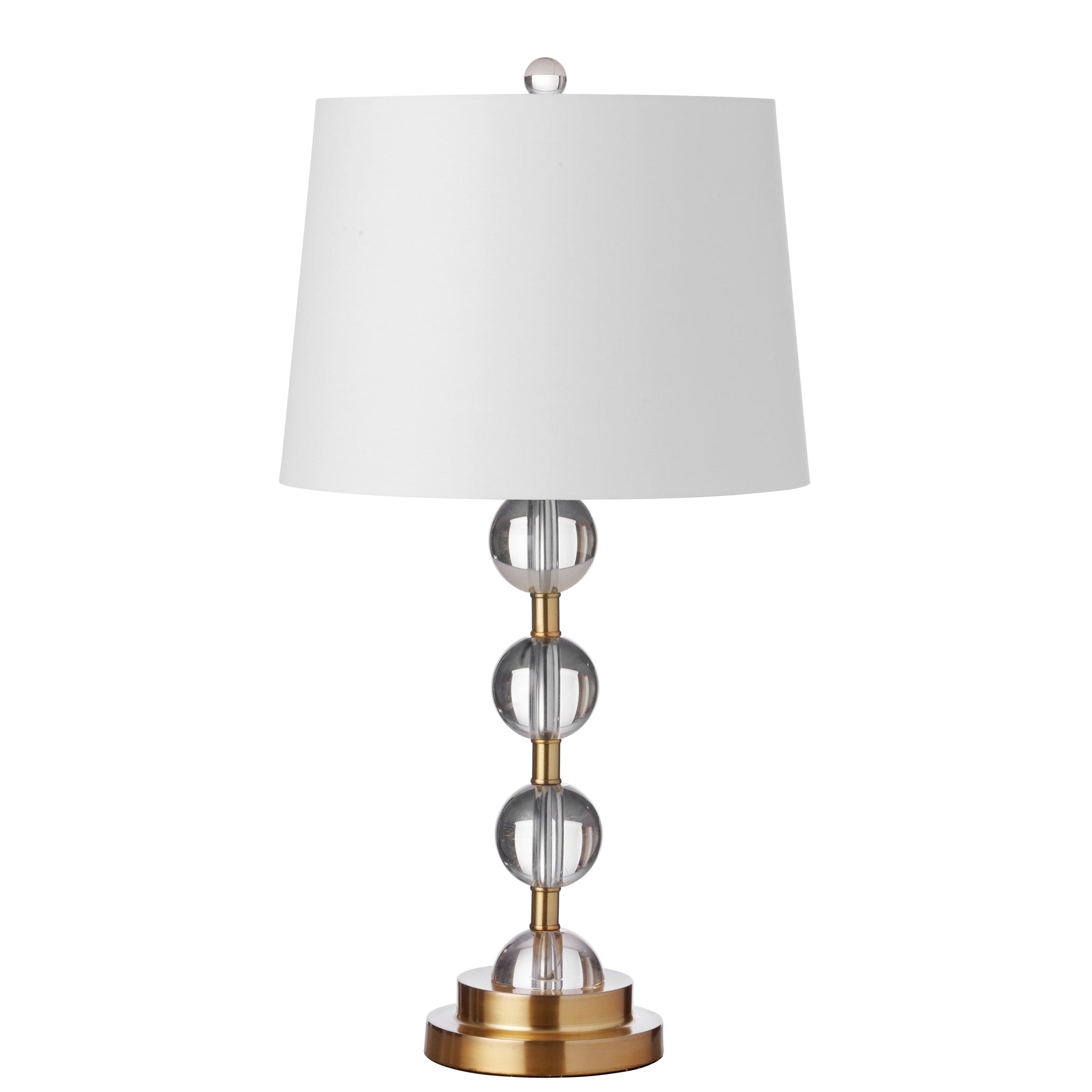Table Lamp Clear | Aged Brass