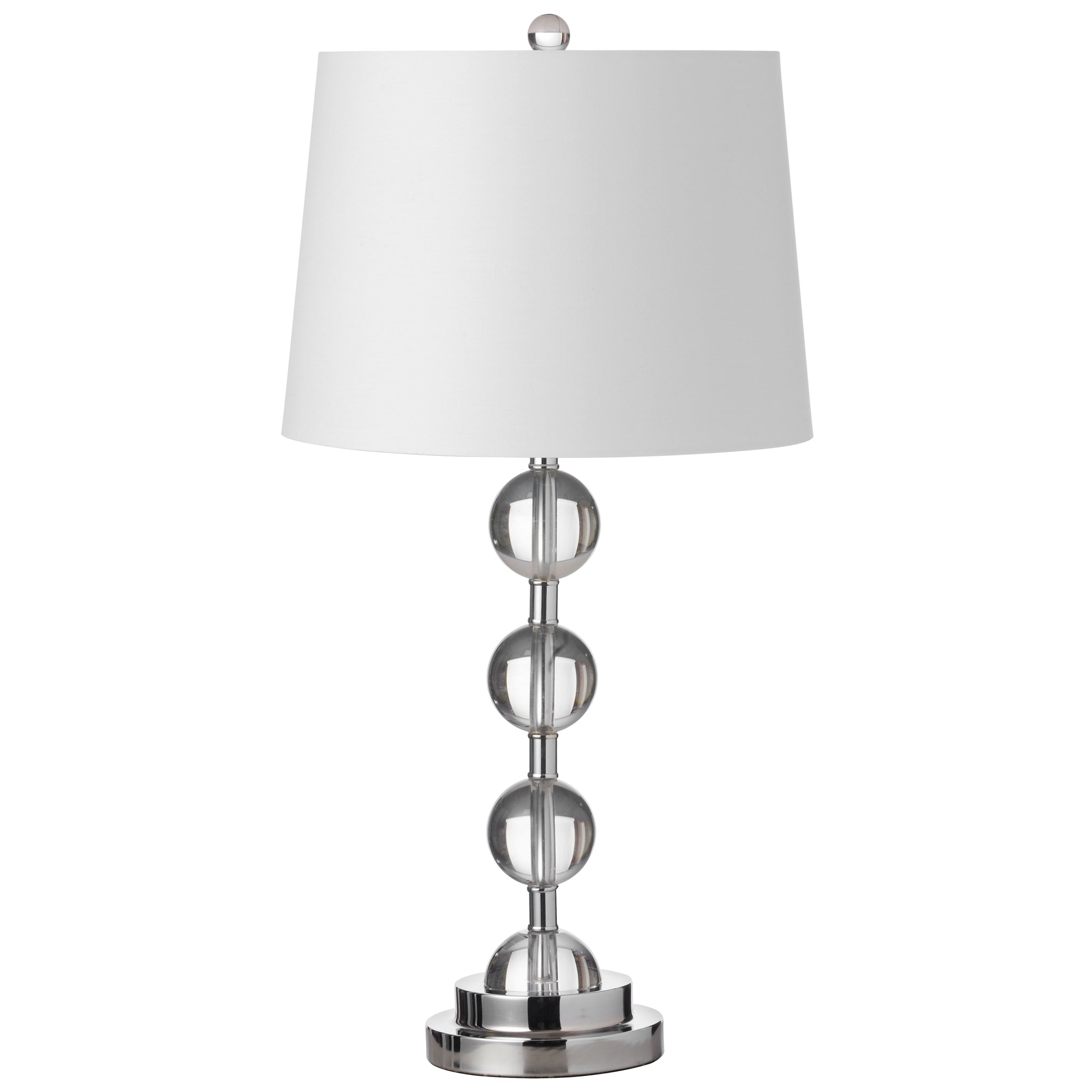 Table Lamp Clear | Polished Chrome