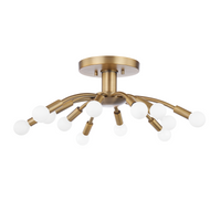 Tristan 12-Light Semi Flush Mount