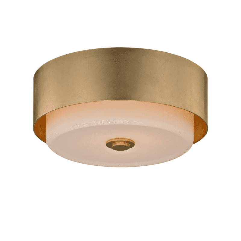 Allure Flush Mount Gold Leaf