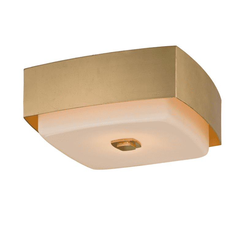 Allure Flush Mount Gold Leaf