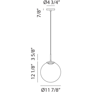 Boble 12" Pendant