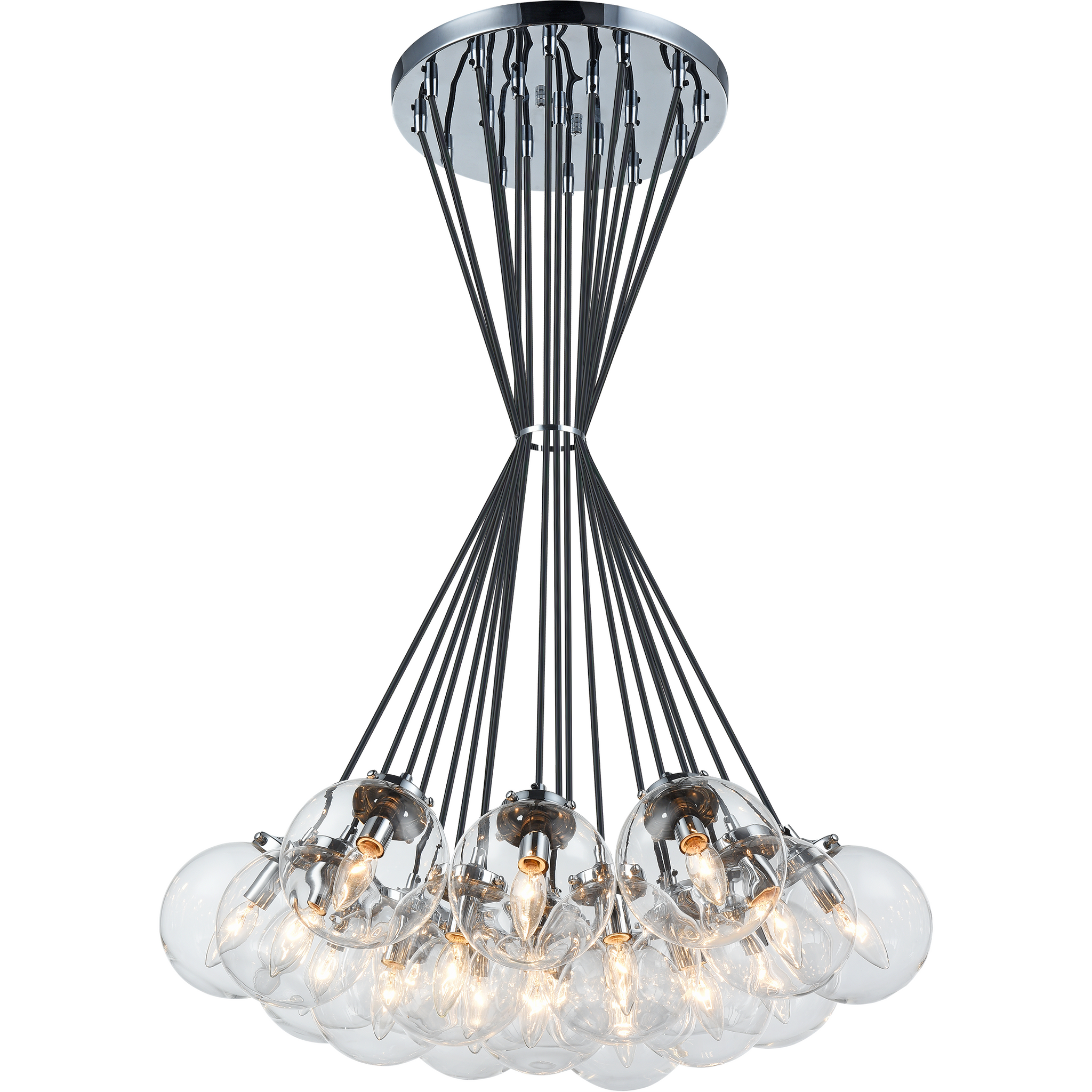 The Bougie Chandelier Chrome CL