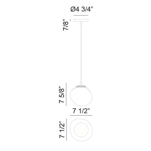 Melotte 8" 1-Light Pendant