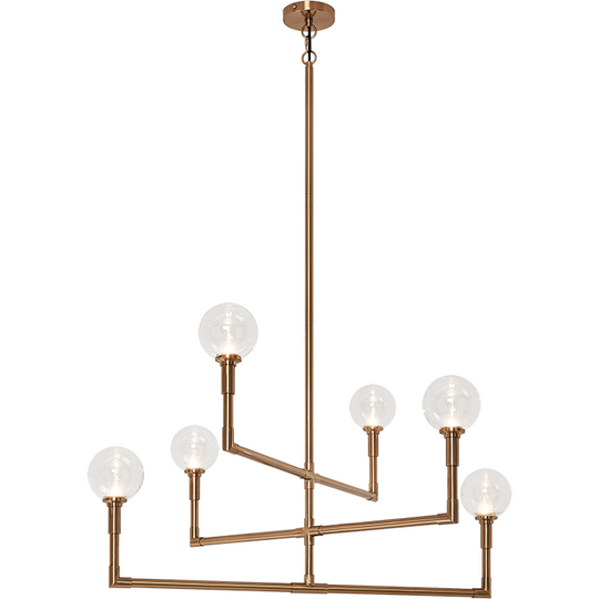 Candlestix 6-Light Chandelier