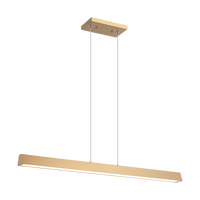Isosceles 33" 2-Light Linear Suspension