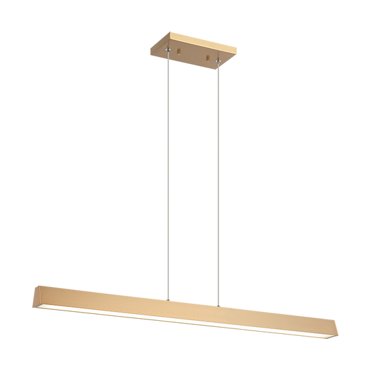 Isosceles 33" 2-Light Linear Suspension