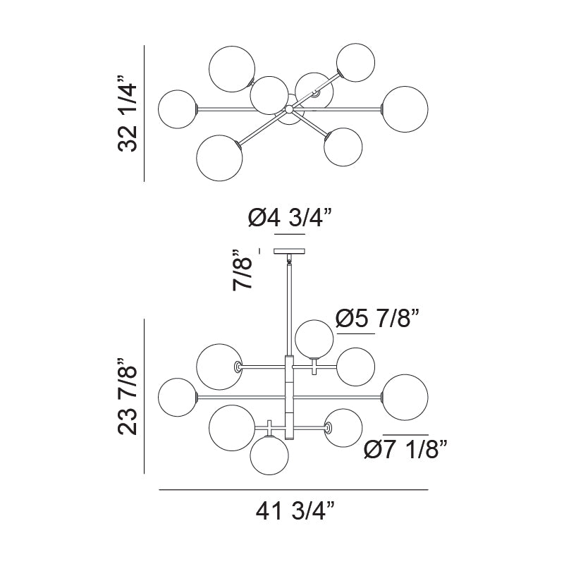 Averley 8-Light Chandelier