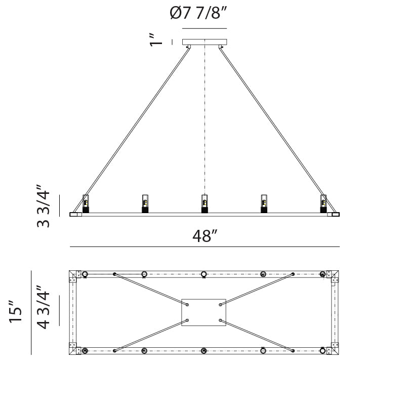 Cascadian 10-Light Chandelier