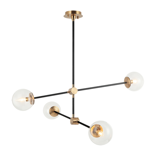 Cosmic 4-Light Chandelier