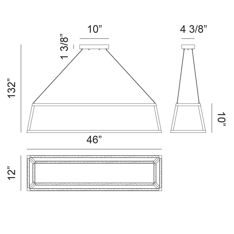 Carlington 1-Light Linear Suspension