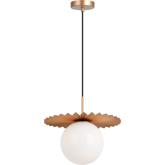 Modern Ruff Pendant