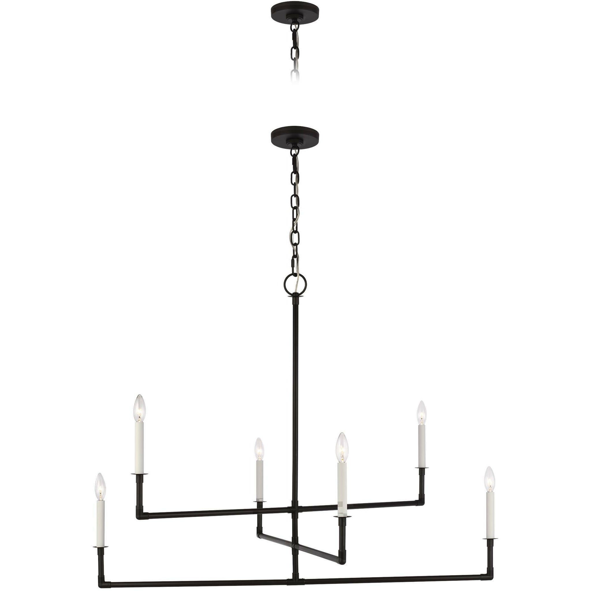 Bayview Chandelier Aged Iron