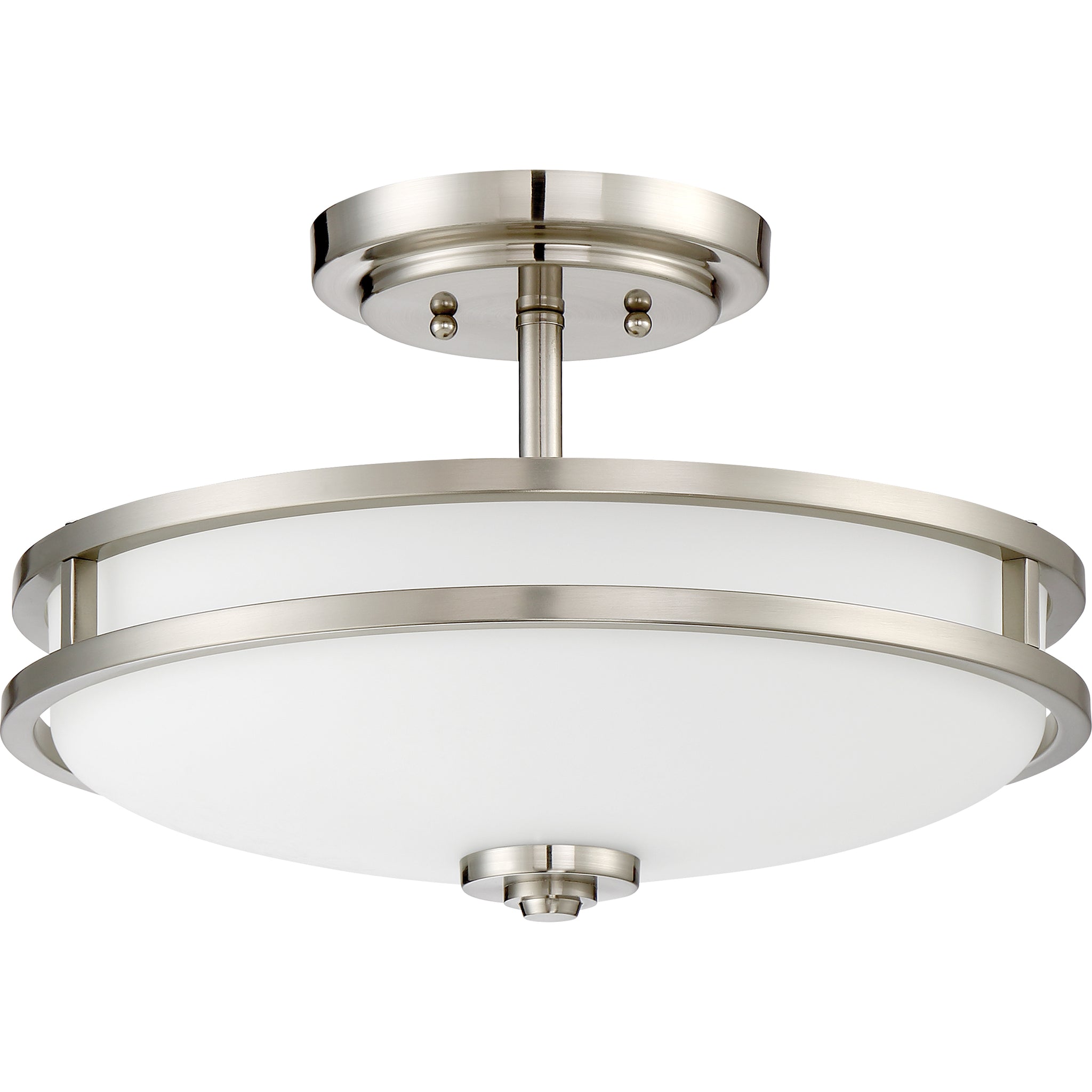 Cadet Semi Flush Mount Brushed Nickel