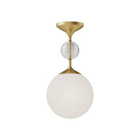 Celia 8" Semi Flush Mount