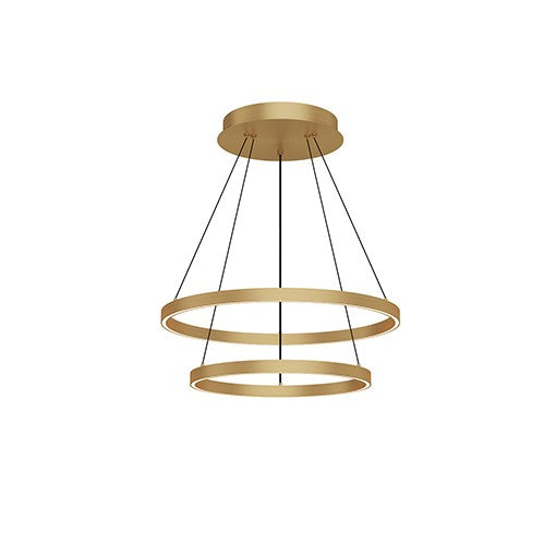 Cerchio 2-Layer 24" Down Chandelier