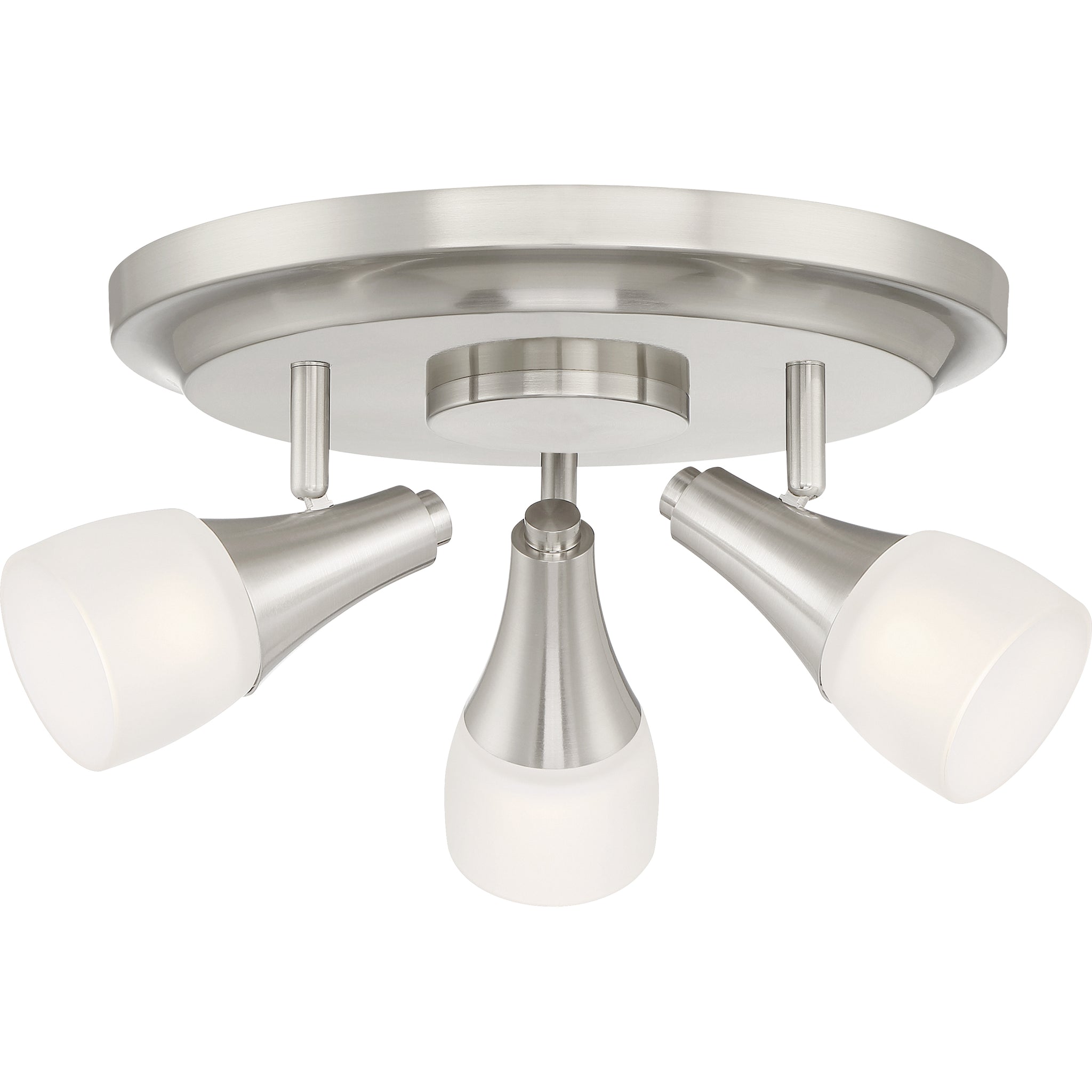 Crofton Flush Mount Brushed Nickel